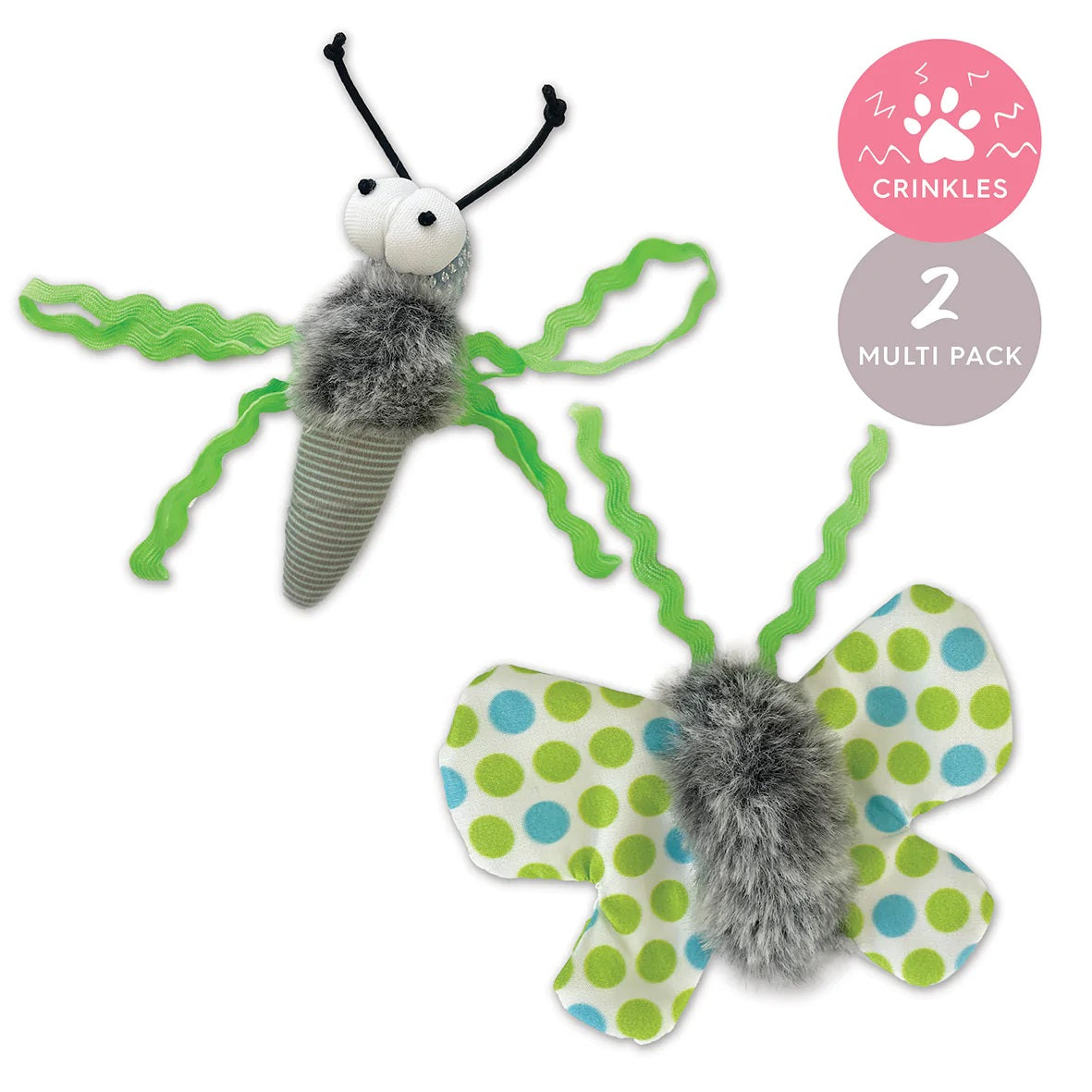 KAZOO FLUTTER BY 2 PACK
