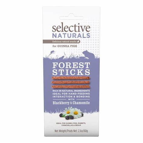 SELECTIVE NATURALS FOREST STICKS WITH BLACKBERRY AND CHAMOMILE 60G