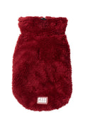 FUZZYARD TURTLE TEDDY SWEATER MAROON