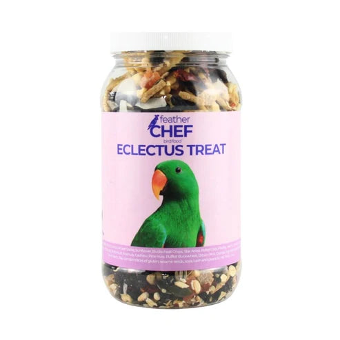 FEATHER FRIENDS ECLECTUS TREAT BIRD FOOD 350G