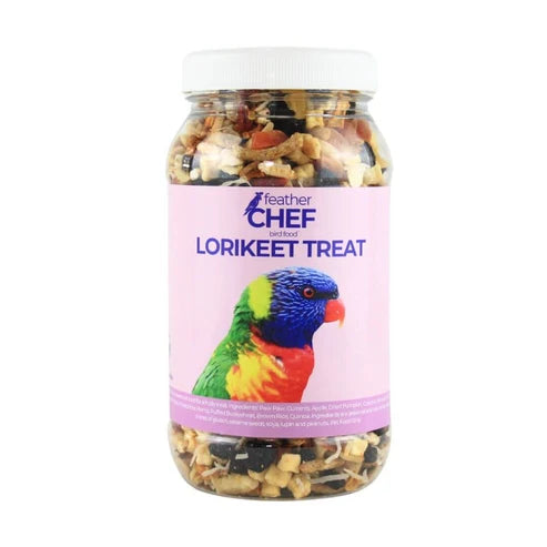 FEATHER CHEF LORIKEET TREAT BIRD FOOD 350G