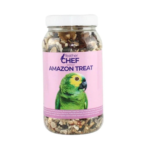 FEATHER CHEF AMAZON TREAT BIRD FOOD 300G