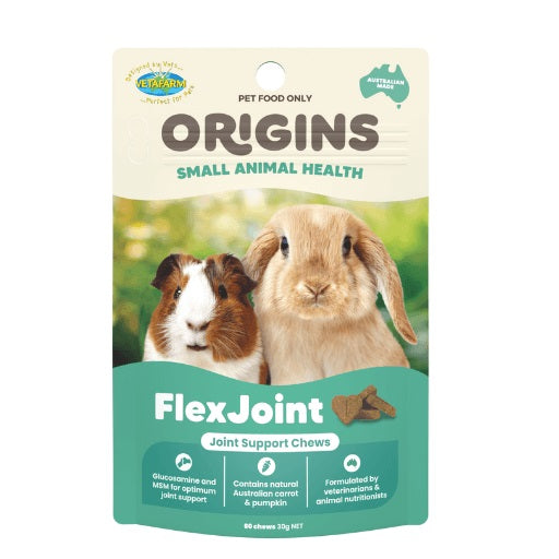 VETAFARM ORIGINS FLEX JOINT CHEWS 60 PK