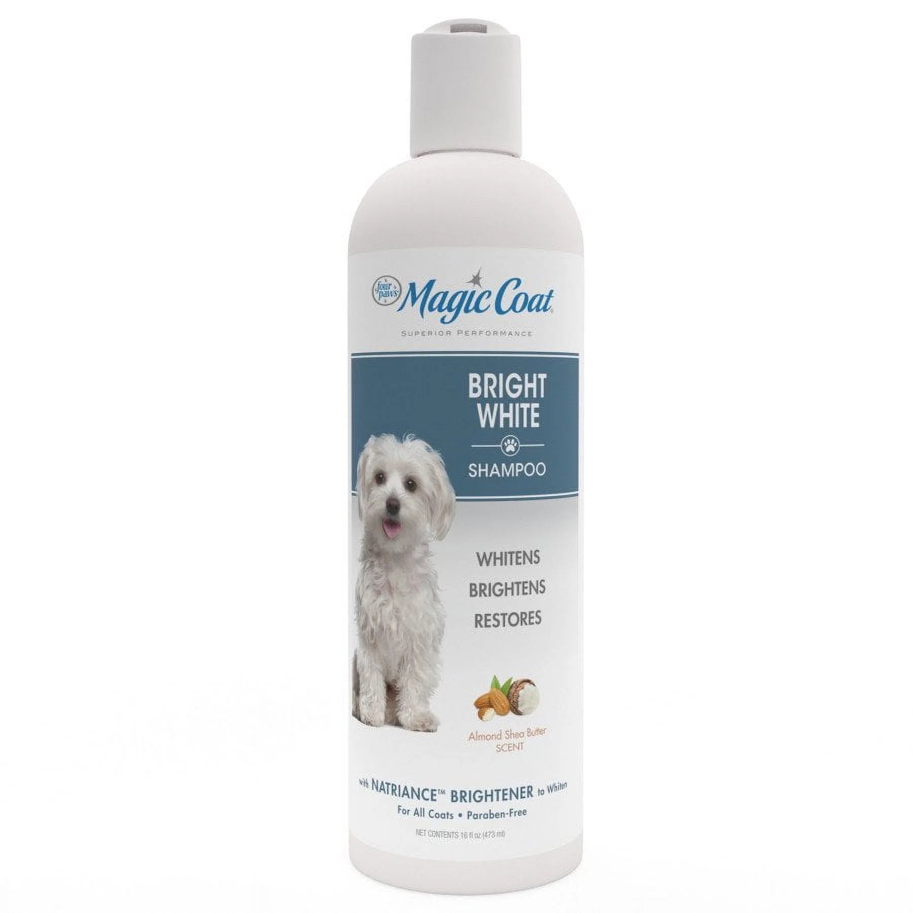 FOUR PAWS MAGIC COAT BRIGHT WHITE DOG SHAMPOO 473ML