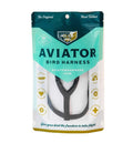 AVIATOR BIRD HARNESS & LEAD BLACK ASST