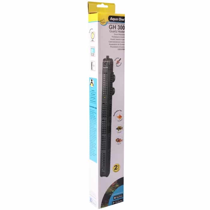 AQUA ONE GH300 QUARTZ GLASS HEATER 300W