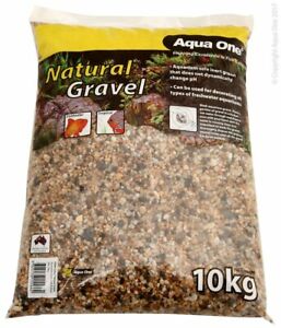 AQUA ONE NATURAL GRAVEL GOLD DARK 10KG