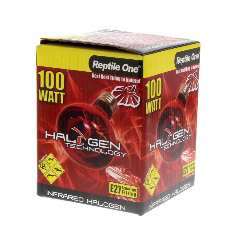 REPTILE ONE INFRARED HALOGEN BULB 100W