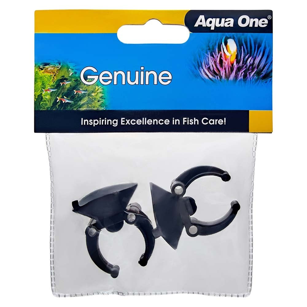 AQUA ONE GLASS HEATER SUCTION CUPS 2 PACK