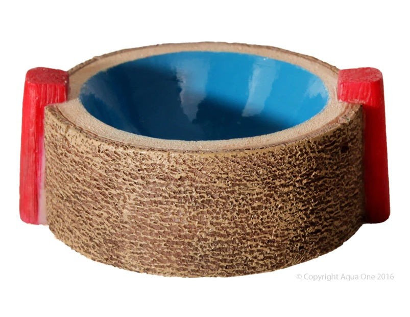 AQUA ONE HERMIT CRAB ROUND BOWL BLUE