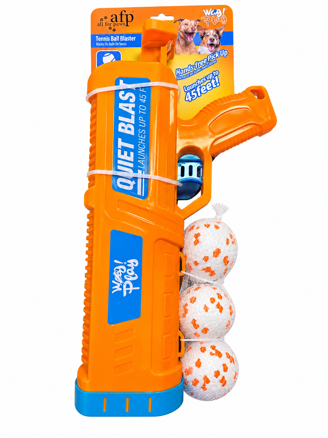 AFP QUIET BLAST FOAM BALL BLASTER 40CM 60FT