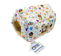 OZZY PETS COSY COTTAGE SMALL ANIMAL BED RAINBOW HEARTS