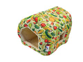 OZZY PETS COSY COTTAGE SMALL ANIMAL BED VEGGIE PATCH