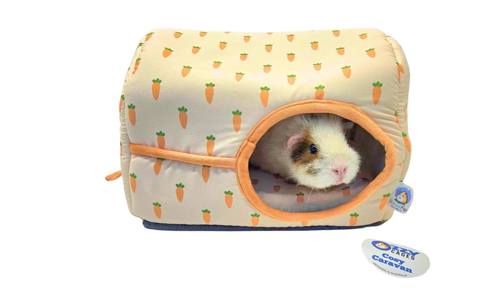 COZY CARAVAN RABBIT & GUINEA PIG BED