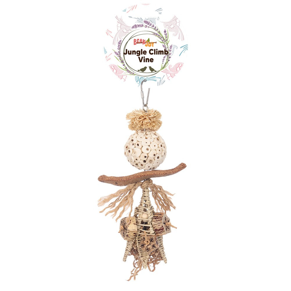 JUNGLE CLIMB VINE BIRD TOY