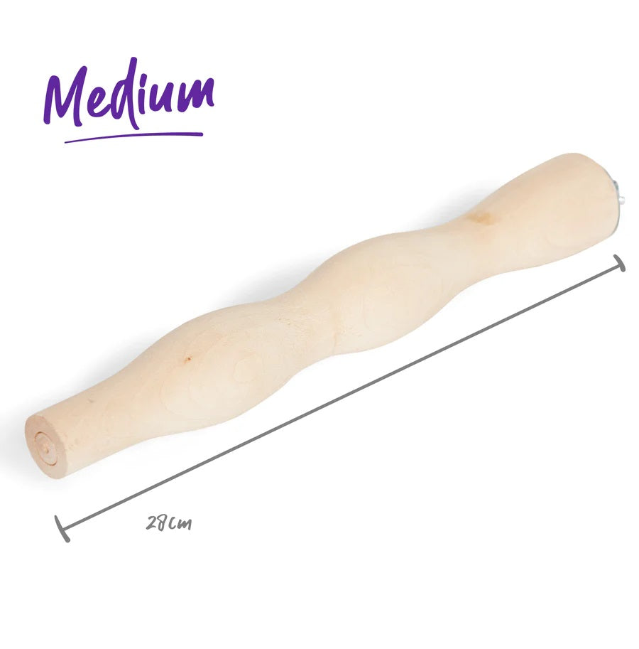 KAZOO WOODEN ERGONOMIC PERCH 28CM