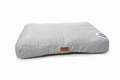 SOFT SLUMBER DOG BED LIGHT GREY LRG