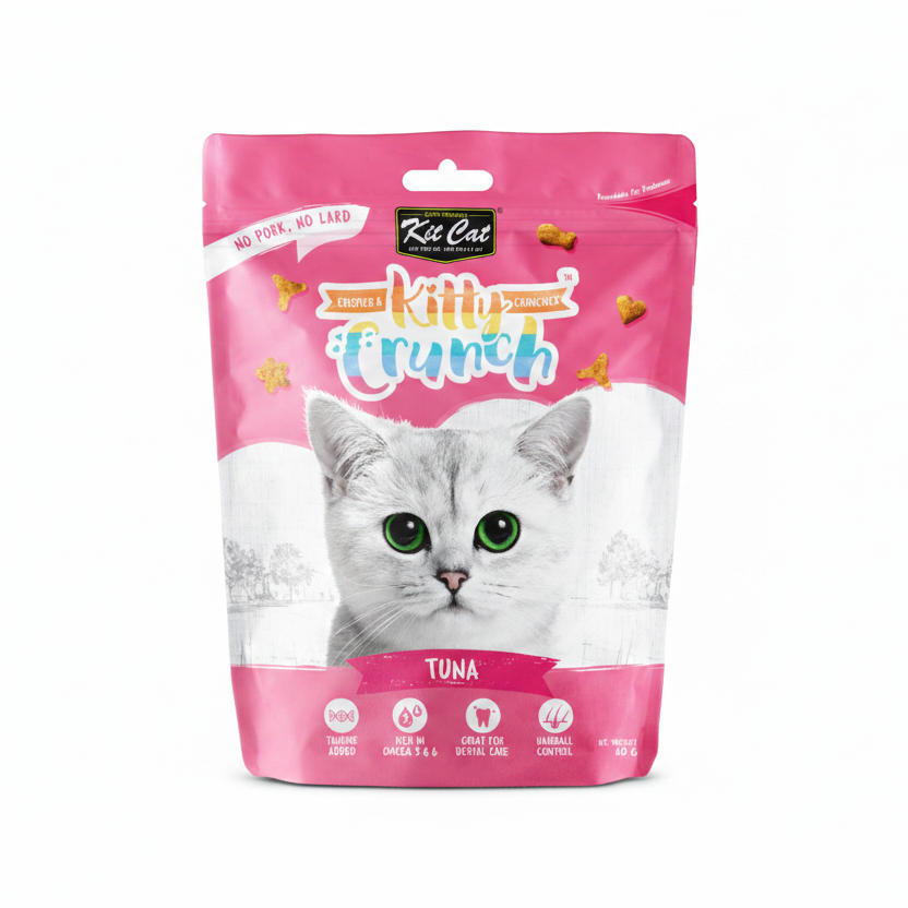 KIT CAT KITTY CRUNCH TREATS TUNA 60G