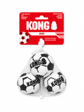 KONG DOG SPORT SOCCER BALLS 3PK SMALL