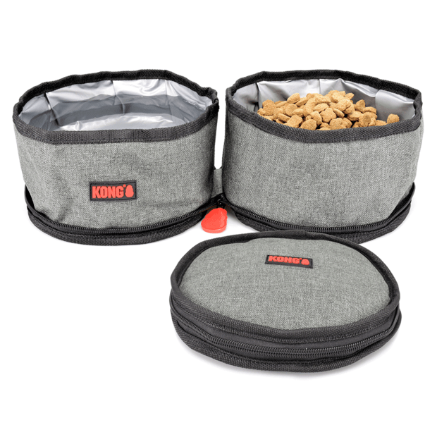KONG TRAVEL DOUBLE BOWL