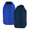 KAZOO DOG REVERSIBLE PUFFER JACKET BLUE & NAVY