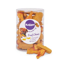 KAZOO MINI LATEX DOG TOYS FOOD CHEWZ ASST