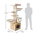 SCANDI CAT SCRATCHER TREE KAZOO
