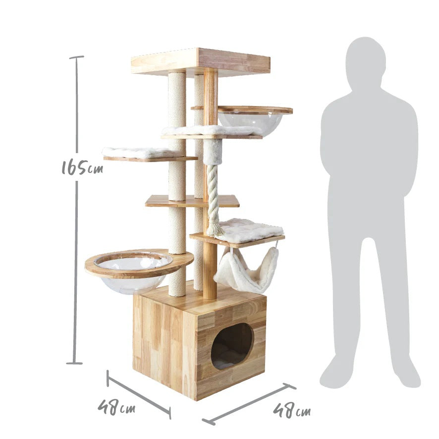 SCANDI CAT SCRATCHER TREE KAZOO