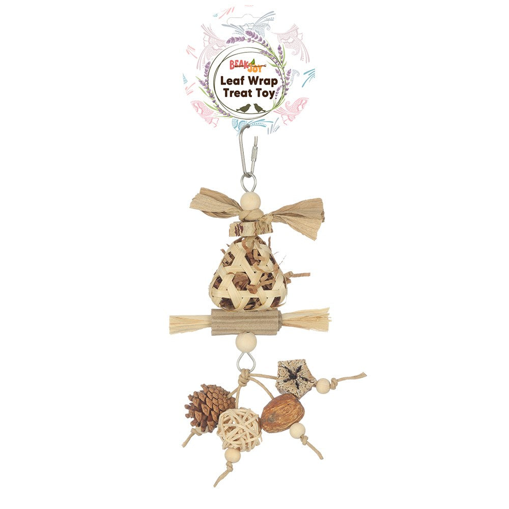 LEAF WRAP TREAT TOY