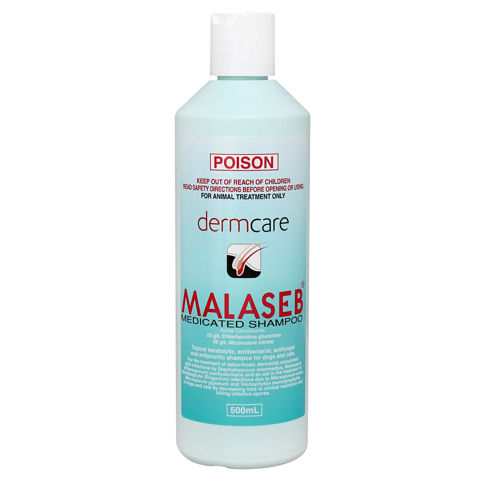 DERMCARE MALASEB MEDICATED SHAMPOO 500ML