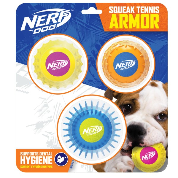 NERF AMOUR TENNIS BALLS 3PK
