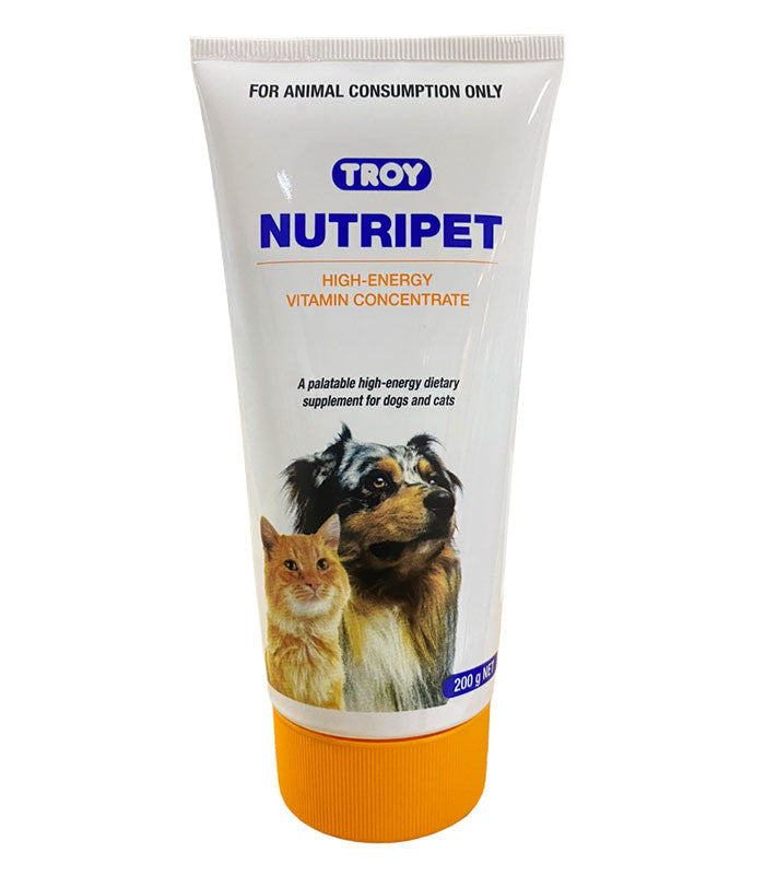 TROY NUTRIPET HIGH ENERGY VITAMIN CONCENTRATE 200G