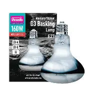 ARCADIA MERCURY VAPOUR D3 BASKING LAMP