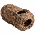 SEAGRASS WOVEN STACK AND HIDE DEN