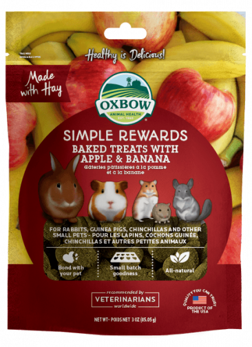 OXBOW SIMPLE REWARDS APPLE & BANANA 85.05G