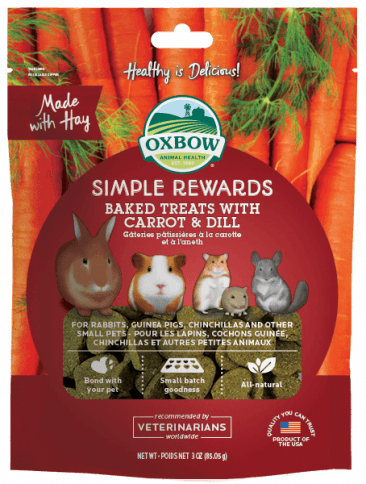 OXBOW SIMPLE REWARDS CARROT AND DILL 85G
