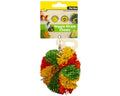 VEGGIE STRAW CHEW HANGING DONUT 9CM