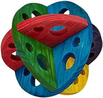 WOODEN ROLLER CHEW 13CM