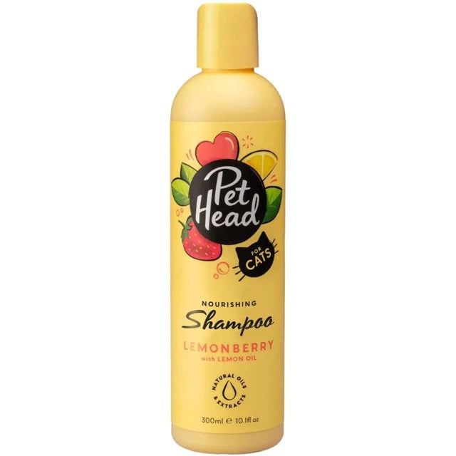 PET HEAD SHAMPOO FOR CATS LEMONBERRY 300ML