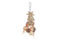 PINECONE HARVEST BIRD TOY