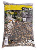 AQUA ONE DECORATIVE GRAVEL NATURAL POLISHED STONE 10KG