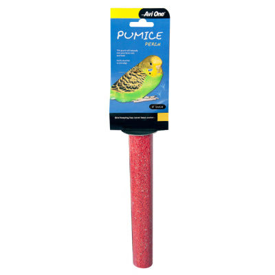 AVI ONE PUMICE PERCH RED 20CM