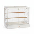 BONO FIDO CLEAR VIEW BIRD CAGE 47907 WHITE