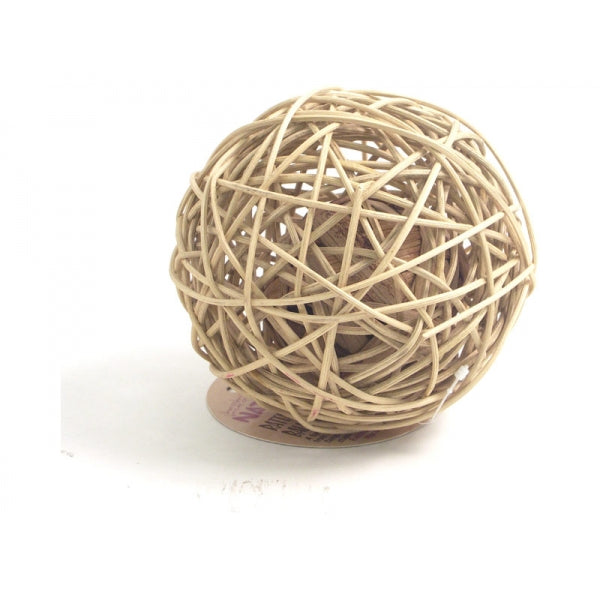 ROSEWOOD NATURALS RATTAN WOBBLE BALL LARGE