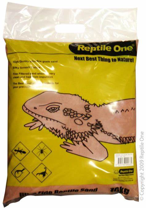 REPTILE ONE ULTRA FINE REPTILE SAND DESERT RED 10KG