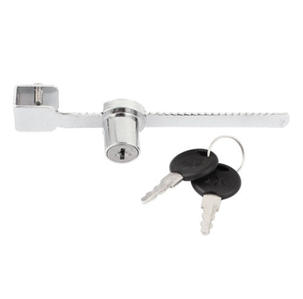 REPTILE ONE ENLOSURE GLASS SLIDING DOOR LOCK LARGE 100MM