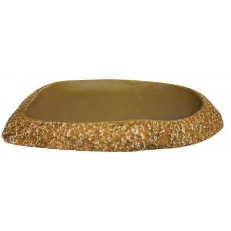 REPTILE ONE DYNO ROCK DISH FEEDING SHALLOW MEDIUM