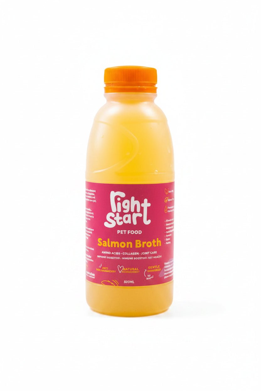 RIGHT START BONE BROTH SALMON 250ML FROZEN
