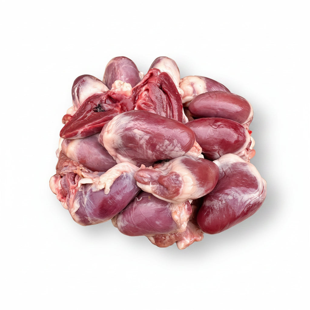 RIGHT START DUCK HEARTS 250G FROZEN