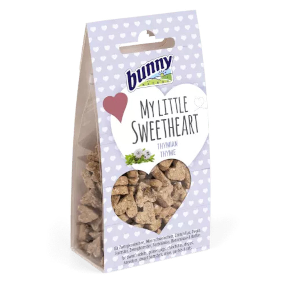 BUNNY NATURE LITTLE SWEETHEART THYME TREATS 30G